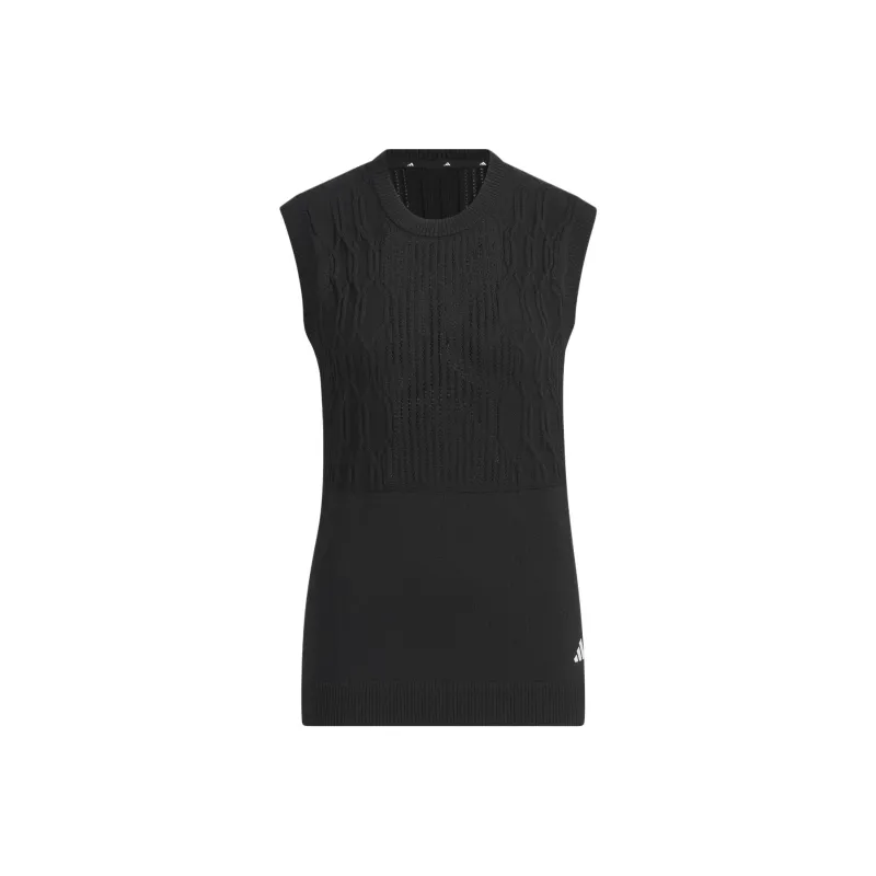 Adidas Sleeveless Sports Shirts Women's Black-0