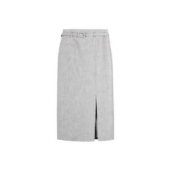 MISSSHINE Casual Long Skirts Women's Oat
