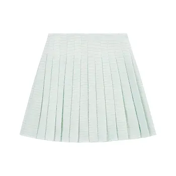 Self-portrait High Waist Pleated Mini Skirt