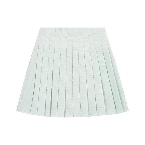Self-portrait High Waist Pleated Mini Skirt