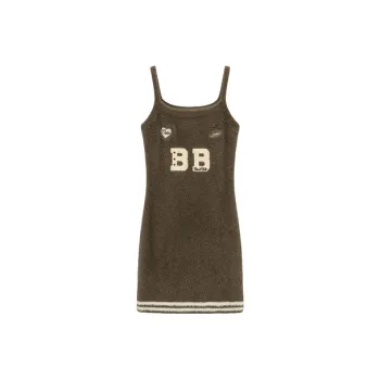 CHUU Slip Dresses Women's Mustard Green