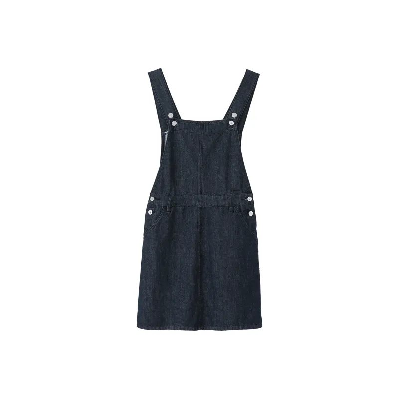 Fstudio Sleeveless Denim Dress Women's Blue-0