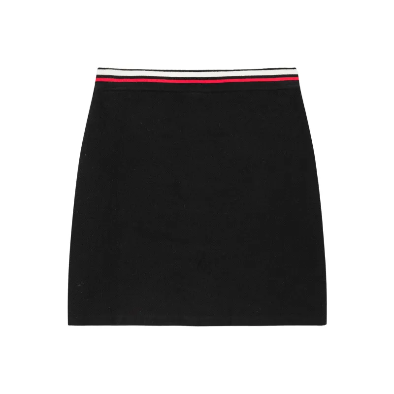 CHUU Casual Short Skirts Women's Black-0