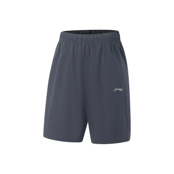 LiNing Fitness Series Sports Shorts Men's Night Blue Single Logo
