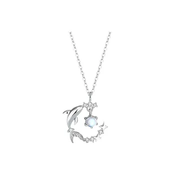 KADER 925 Sterling Silver Necklaces Women's Silver