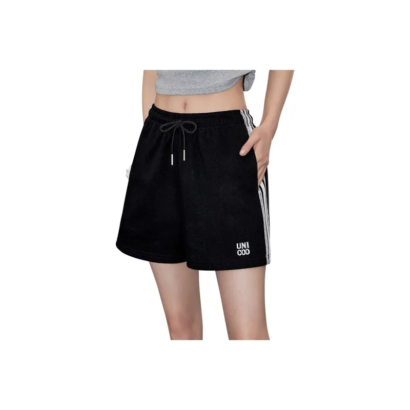 UNIFREE Casual Shorts Women's Black-0
