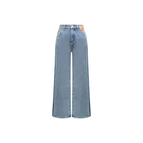 Duoyi 데님 블루 여성 청바지