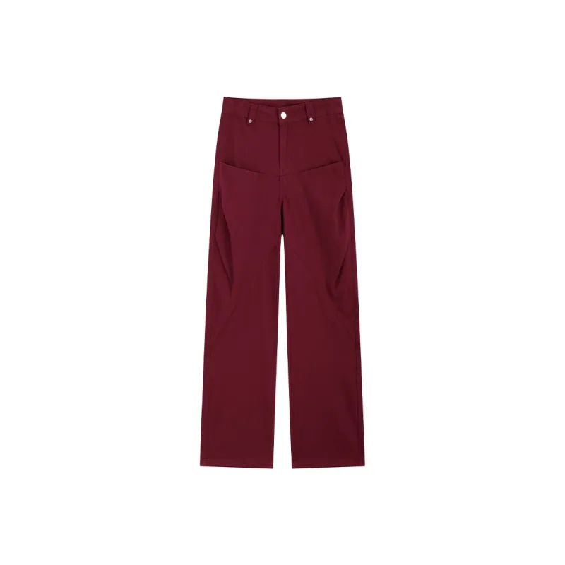 SNZX Jeans Women's Ancora Red Pants-0