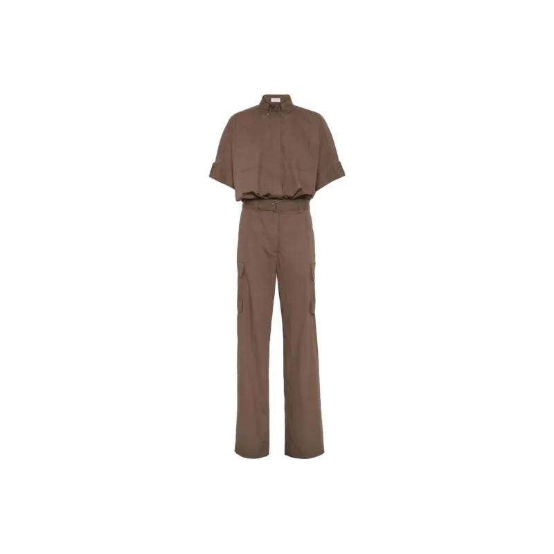 Brunello Cucinelli Poplin Jumpsuit-0