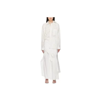 Ottolinger Long Sleeved Dress Women's White