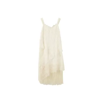 3COLOUR Slip Dress Women's Ecru
