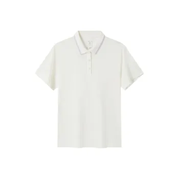 XTEP Polo Shirt Women's Minimalist White