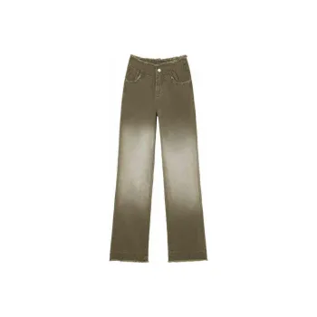 LA CRAWFISH Jeans Women's Huan Brown Green