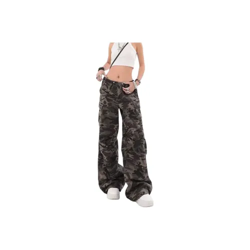 TLONELY1 Jeans Women's Camouflage