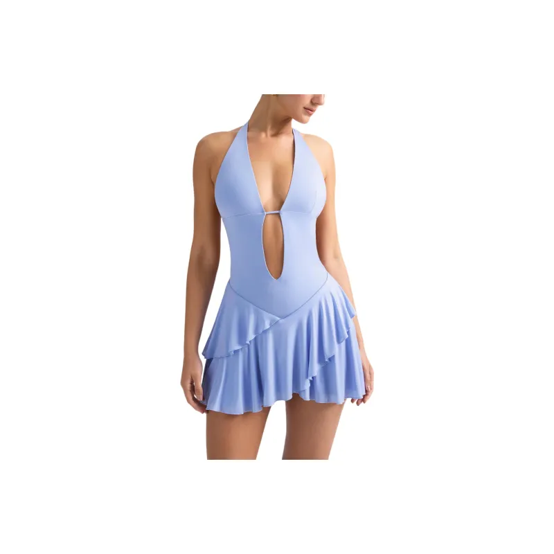 OH POLLY CHIMERE Sleeveless Dress Women's PERIWINKLE BLUE/Very Peri Color-0