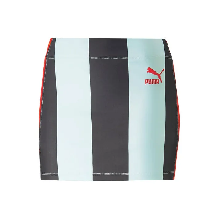 PUMA Puma X DUA LIPA Casual Short Skirts Women's Blue-0