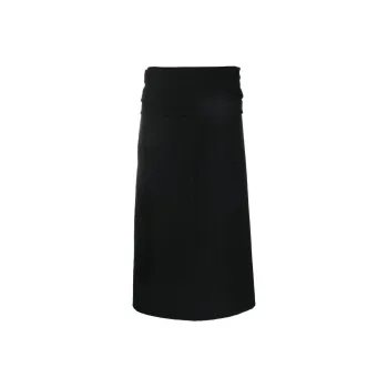 TOTEME Gathered-waist Crepe Midi Skirt