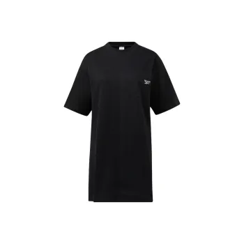 Reebok Classics T-Shirt Dress Short-Sleeved Dresses Women's Black