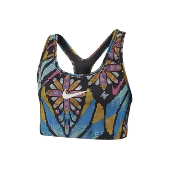 Nike Ftr Fem Bra Sports Underwear Women's Rainbow