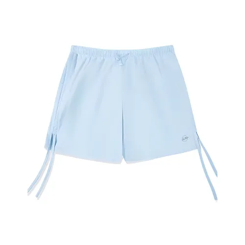 QIAODAN Casual Shorts Women's Morning Sky Blue