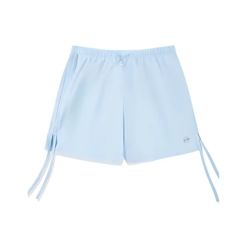 QIAODAN Casual Shorts Women's Morning Sky Blue-0