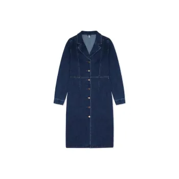 GUESS Long-Sleeved Dresses Women's Dark Blue