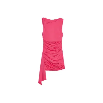 ZARA Sleeveless Dress Women's Raspberry