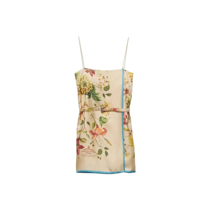 PRADA Silk Twill Mini Dress-0