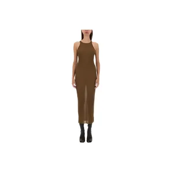 RICK OWENS/RO Sleeveless Dress Women's Brown
