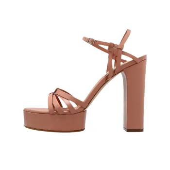 Casadei Geraldine One Strap Sandals 13.5cm Women's Pink