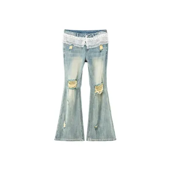CHUU Jeans Women's Light Denim Blue