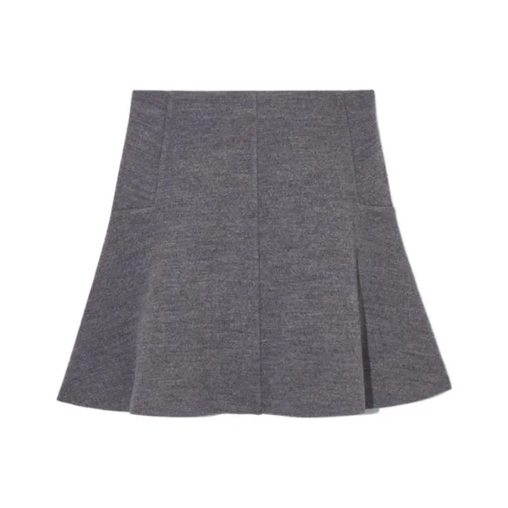 COS Casual Short Skirts Women's Gray-0