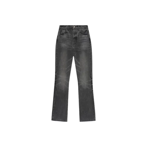 Fear Of God Essentials Women's High Waisted Fitted jeans klein Vintage Black