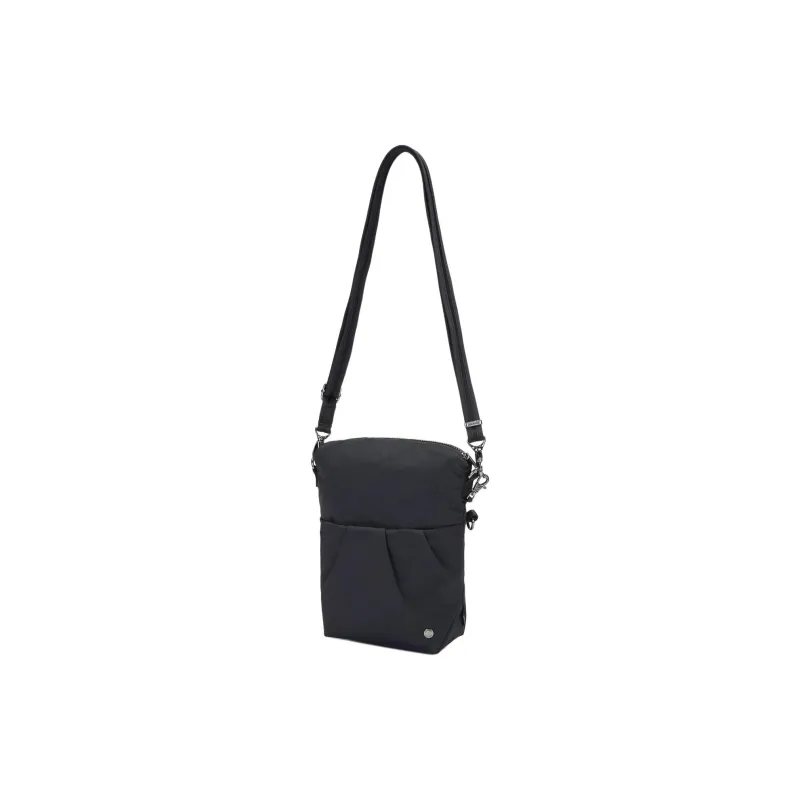 PACSAFE Recycled Nylon Shoulder Bag Women's Black-2