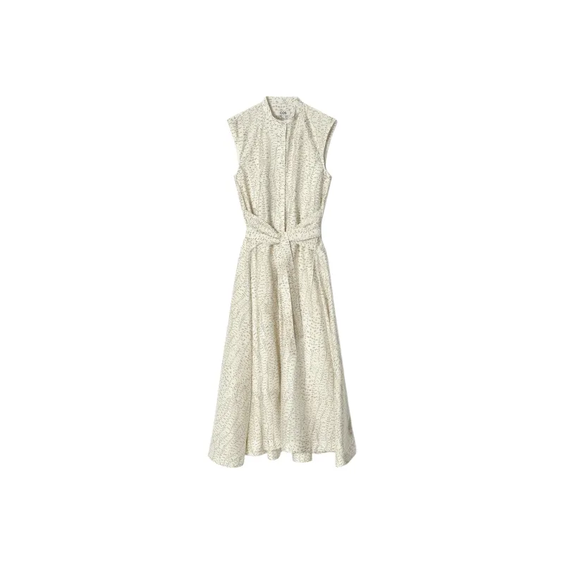 COS Sleeveless Dress Women's Champagne-0