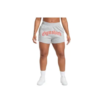 GYMSHARK Strength Department Graphic Shorts Casual Shorts Women's Light Gray