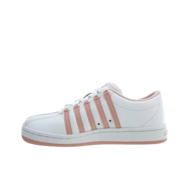 KSWISS Low Top Skateboard Shoes Women's White-1