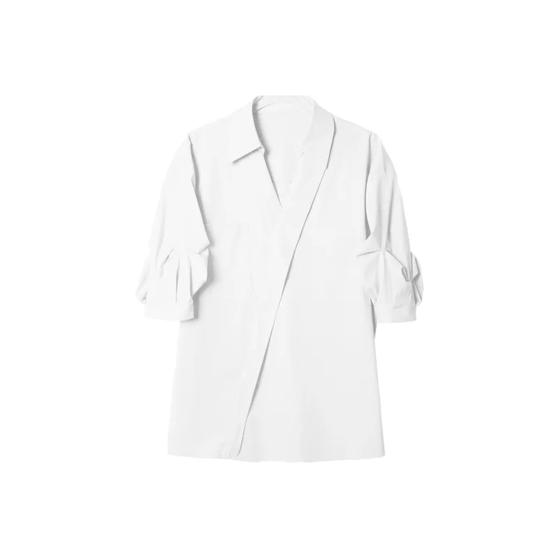Dajia Poetry Summer Shirt Women's-0