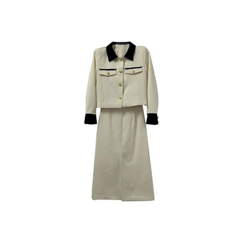 Icicofficial Two Piece Skirt Sets Women's-2