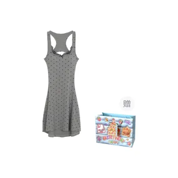 QUIET ANGEL Sleeveless Dress Women's Dark Gray