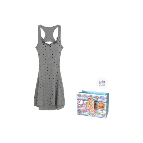 QUIET ANGEL Sleeveless Dress Women's Dark Gray