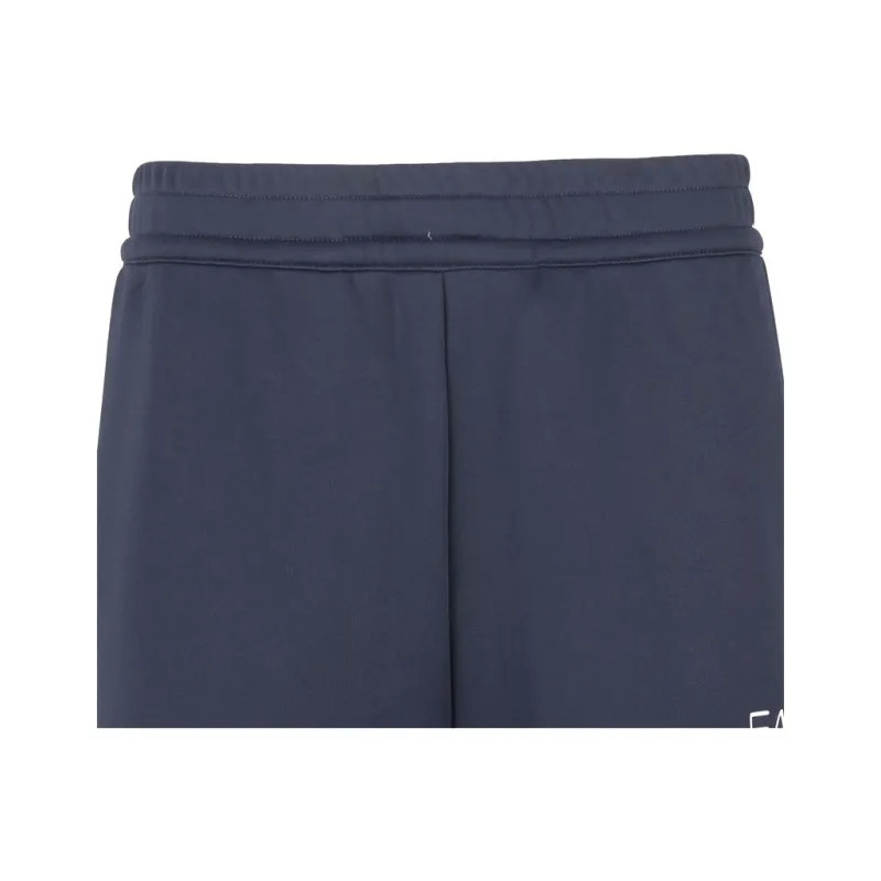 EMPORIO ARMANI EA7 SS25 Knitted Sweatpants Men's Marine Blue-5