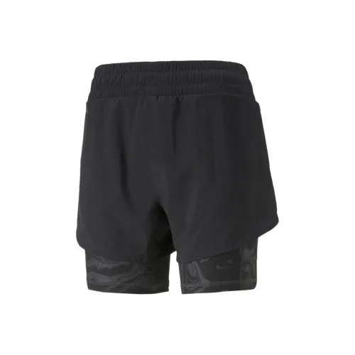 PUMA RUN 2in1 Woven Short Sports finish Inappropriate Women's Black