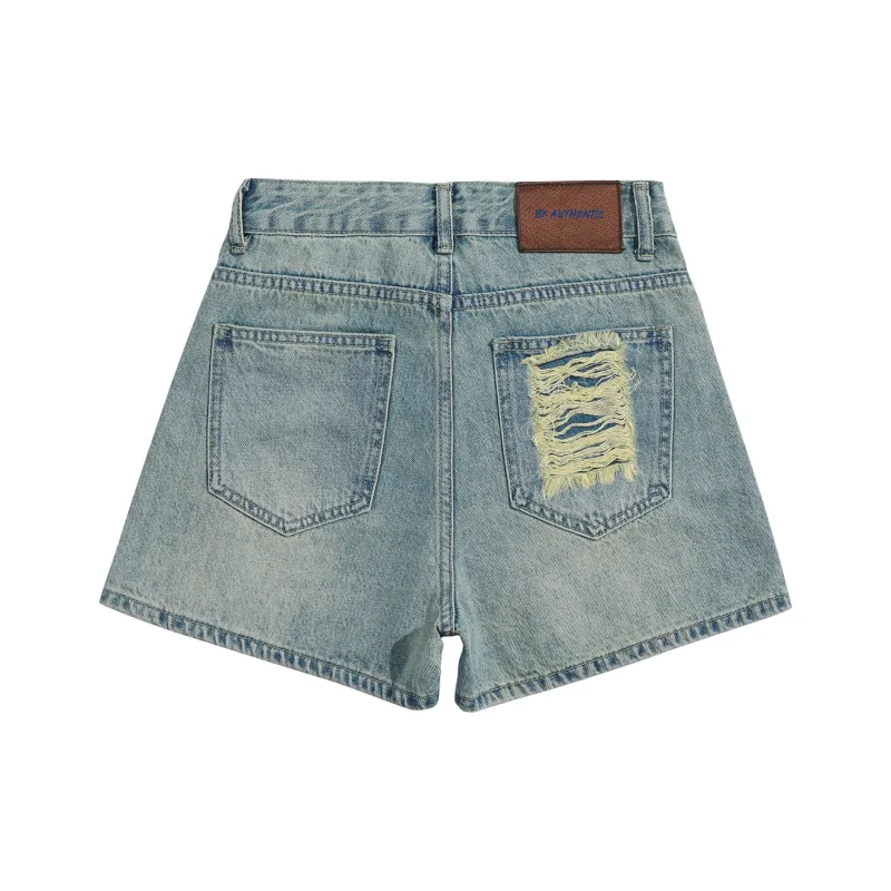 ST&SAT Denim Shorts Women's Moonlight Blue-1
