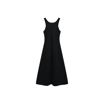 Ning Cai Yuer Sleeveless Dress Women's Black