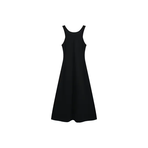 Ning Cai Yuer Sleeveless Dress Women's Black