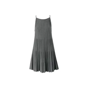 III VIVINIKO Slip Dress Women's Dark Gray