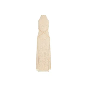 GUESS Sleeveless Dress Women's Cream