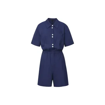 Firststation Jumpsuit Women's Navy Blue