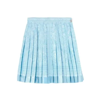 VERSACE Barocco Printed High-Waist Mini Skirt
